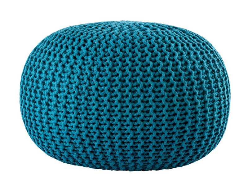 Pouf outdoor ø55cm Sitzpouf Terrasse Pool Garten