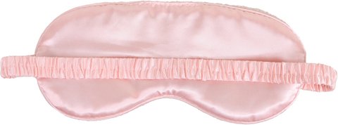 WS getextureerde oogmasker blozen roze