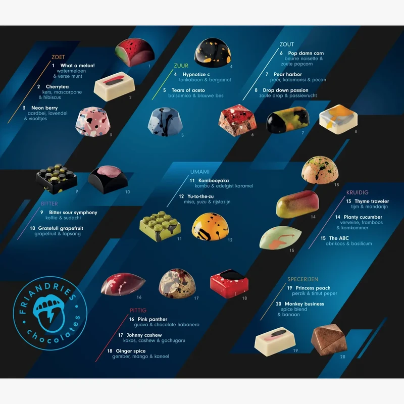 Premium Chokolade Collection (40 stk)
