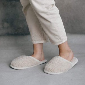 Gemakkelijke Louise Slippers - 100% merinowol
