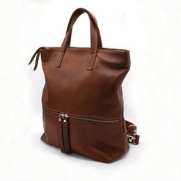 Tote Backpack Cognac