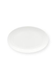 Plate Oval White 25.5cm