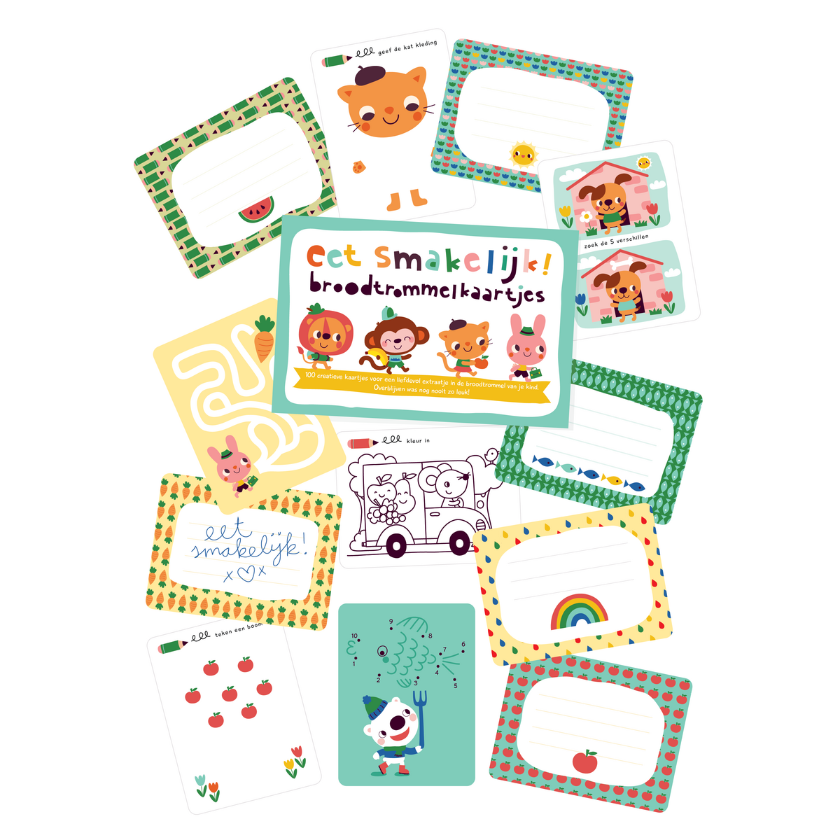 Tarjetas para lonchera