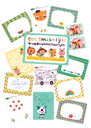 Tarjetas para lonchera