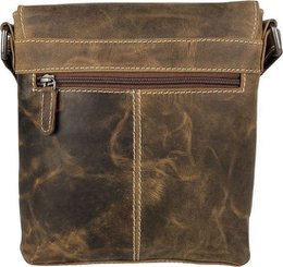 Damen Umhängetasche - kleiner Cognac -Puffer -Crossbody -Tasche