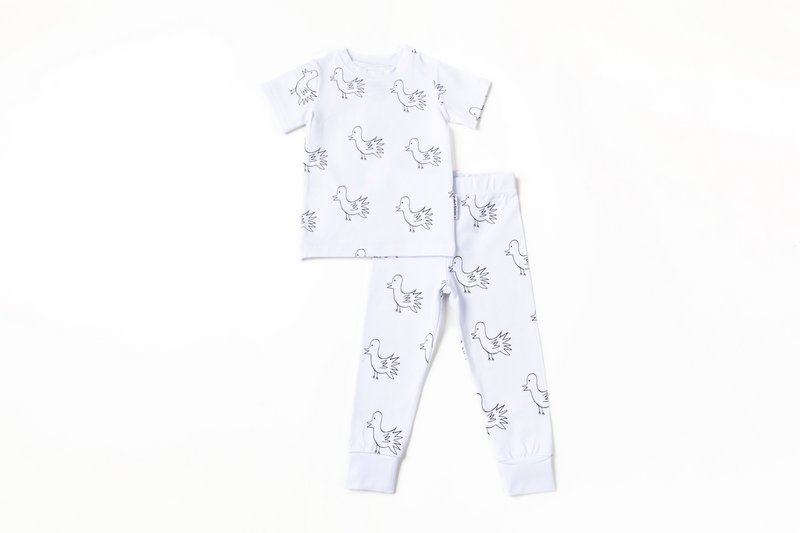 Two-Piece Pyjamas with Doll-Doll the Bird