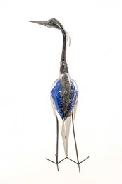 MÉTAL NOUVEAU MOYEN HÉRON BLEU NATUREL