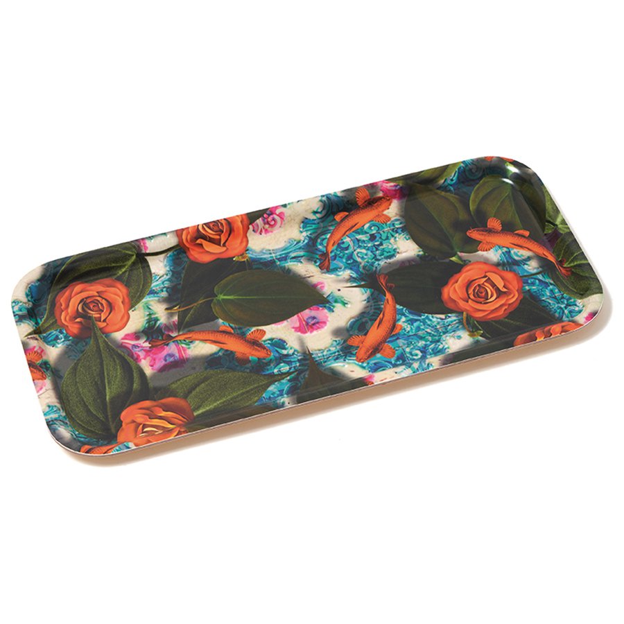 Azulejo rectangular tray