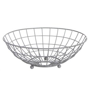 GRAY METAL FRUIT BOWL HH292722 NO11