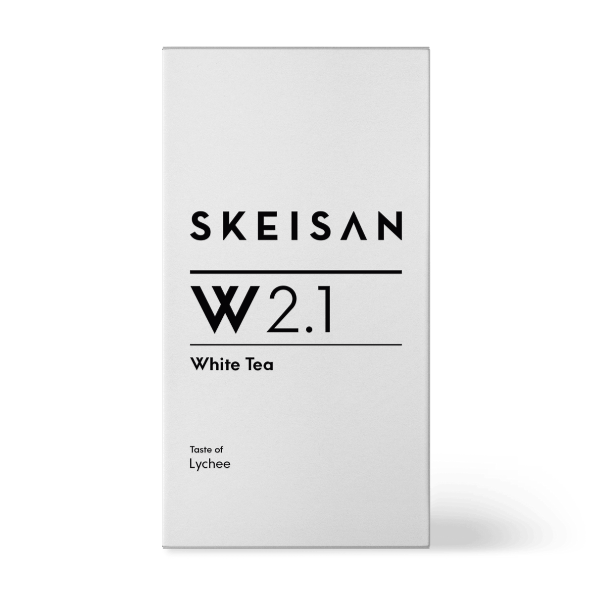 W 2.1 theeglas: Gearomatiseerde witte thee ⁄ groene theemelange met bloemblaadjes en lychee-smaak