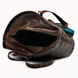 Leather Basket 'Saint Tropez'