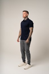 Maglietta Polo Pima | Blu scuro