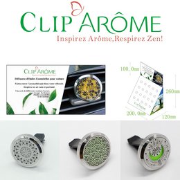 Car Perfume Diffuser | Clip'Arôme | Many Models to Choose from