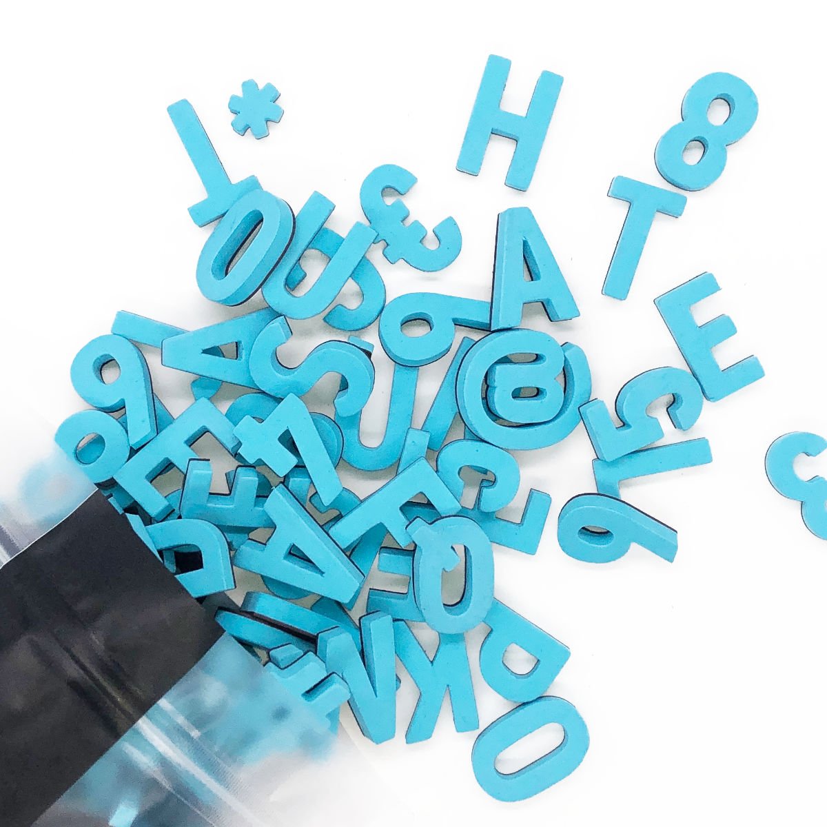 Modern magnetic letters - Unique Colors
