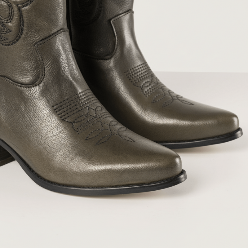 Shelby Olive Texan støvler