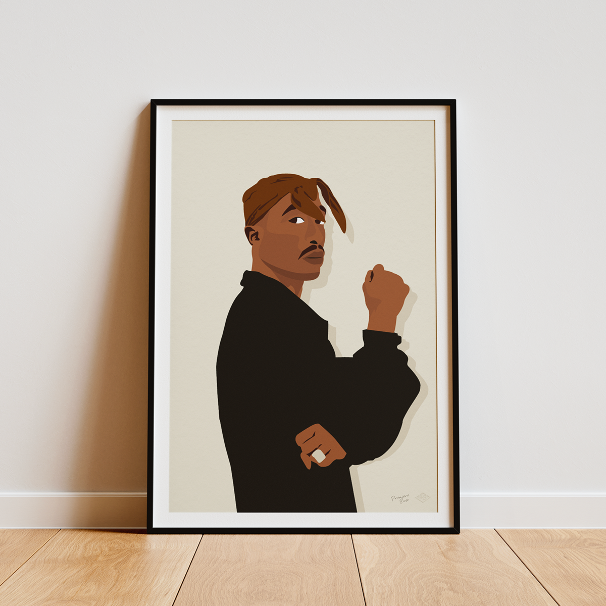Poster "Tupac Shakur" - A4 & 30x40cm - Art print