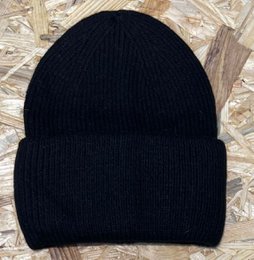 Beanie med kashmir uld