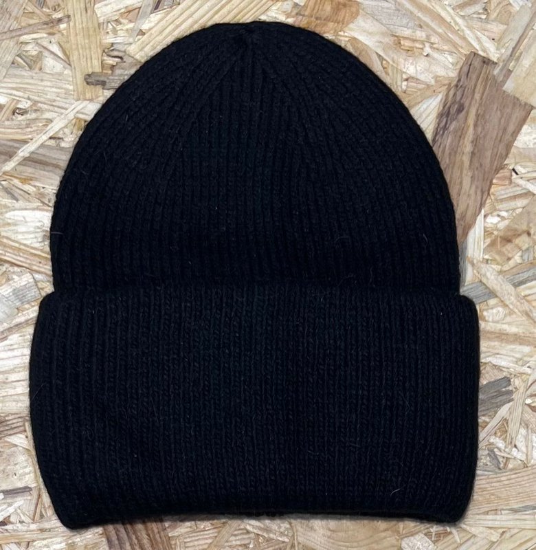 Beanie med kashmir uld