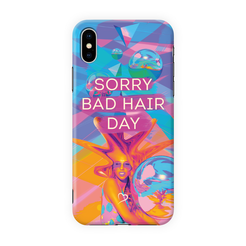 Beklager bad hair day Miljøvenligt iPhone cover