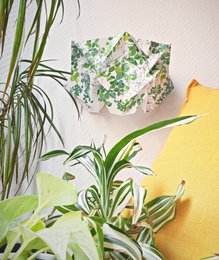 Lámpara de pared Paper Origami - Motivo Primavera