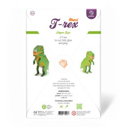 Maxi T-Rex Paper Toys