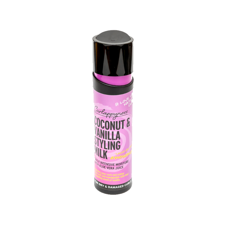 Leche de Coco y Vainilla para cabello rizado y muy rizado