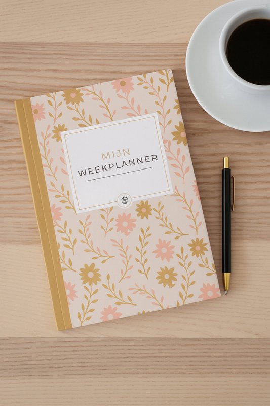 Fyllbooks My Weekly Planner - Datoløs - Blomster
