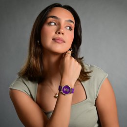 Montre-bracelet Raptor pour femme "Frida Kahlo Edition" avec cordon