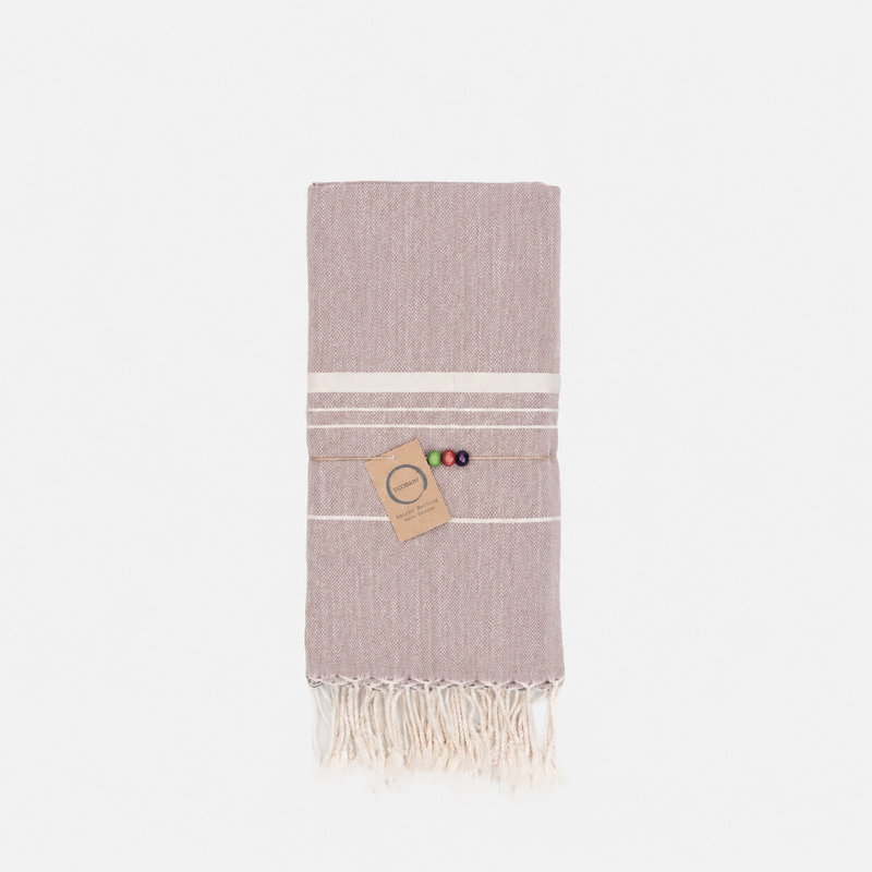 Ecobain Towel "Air" | Dusty Pier (Taupe)
