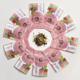 Infusion de maté lavande mauve rose - 10g
