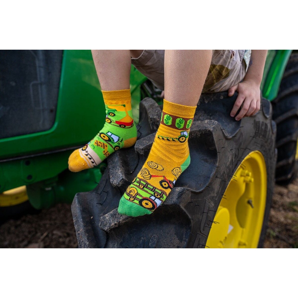 Kids socks - Tractors