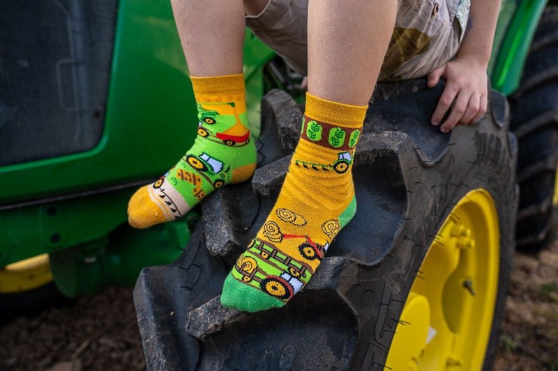 Chaussettes enfants - Tracteurs