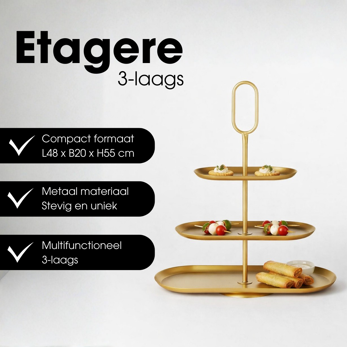 Etagère Rama Goud