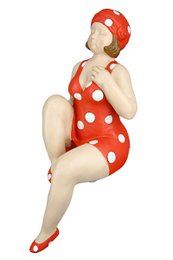 Figura poli "Becky" rosso/bianco VE 2 so