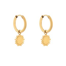 BOUCLES D'OREILLES SOLEIL MINIMALISTE
