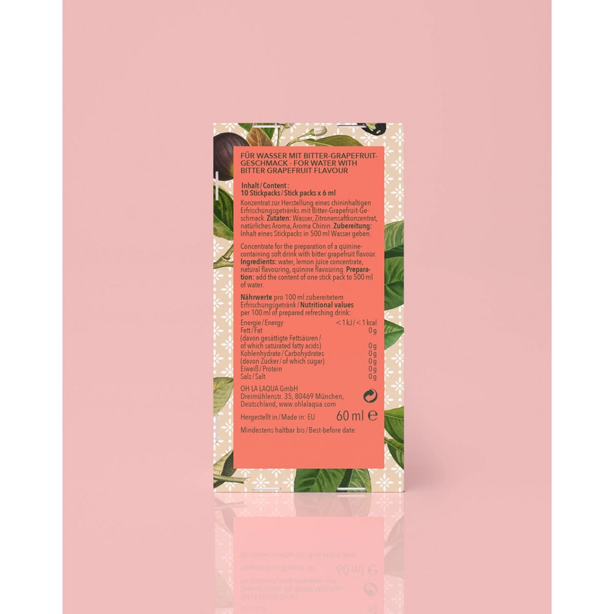 BITTER GRAPEFRUIT • For flavored water