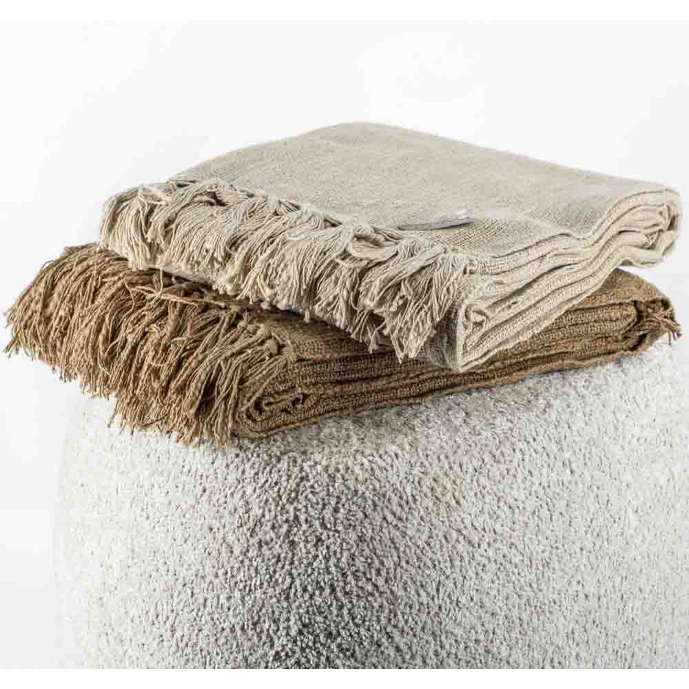 Plaid Cozy 130x160cm taupe
