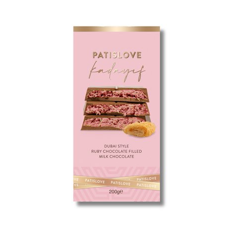 Ruby Chocoladecrème & Kadayif Melkchocolade, 200G