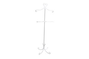 GALAN METAL 40X30X120 WHITE TOWEL RACK PB192892