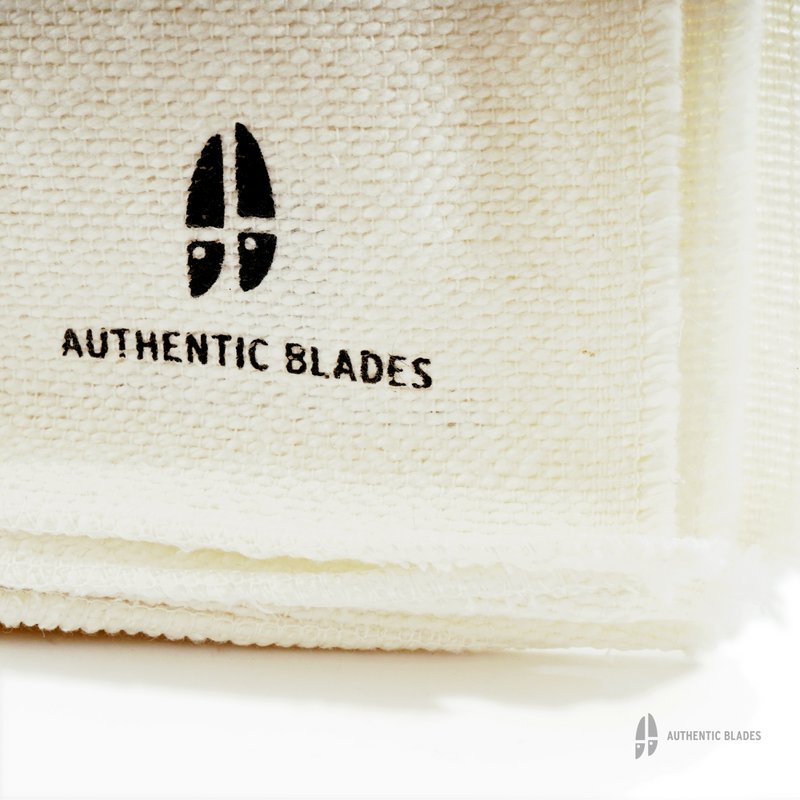 AUTHENTIC BLADES chiffon d'entretien 40 x 40 cm, coton