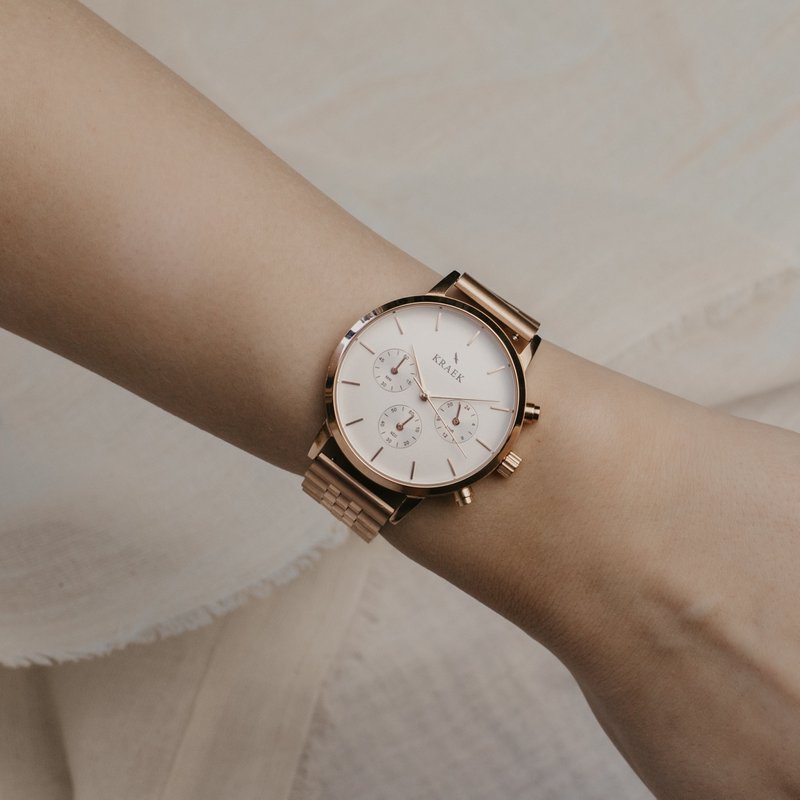 Layla | Rose Gold | Steel | 38 mm