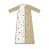 Sleeping bag 4-season interlock jersey Forest Animals Sand