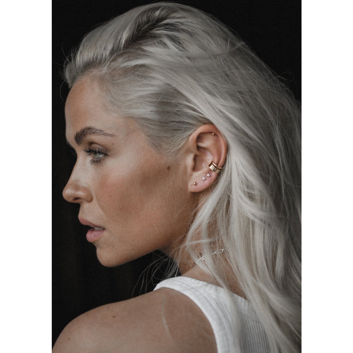Ear Cuff Linea Oro