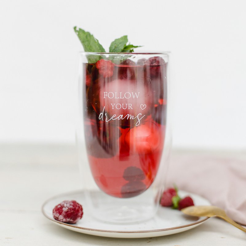 Ensemble de verres thermos "Suivez vos rêves" 450ml