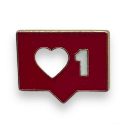 Amtiertes Vergnügen - T054 - Rot wie Button '' Abzeichen Pin/Knopf