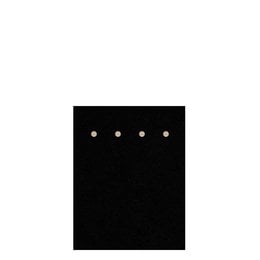 Black display board with four silver-colored studs or rivets, used to display and store keychains or other small accessories.