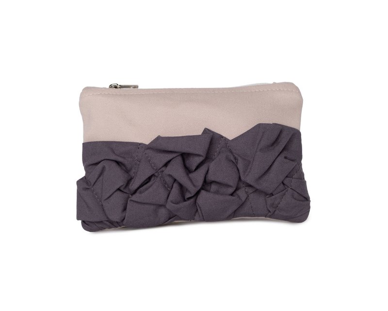 Boho makeuptaske med flæser