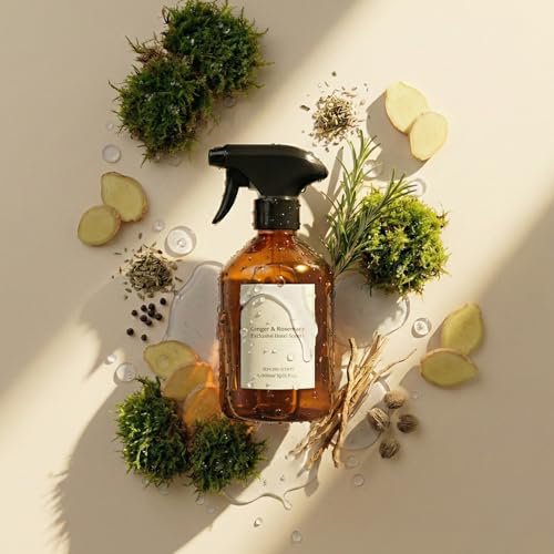 Ginger & Rosemary room spray 500ml – ginger, rosemary