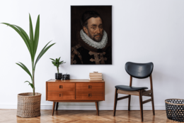 Poster Adriaen Thomasz Key - Porträt Wilhelm von Oranien