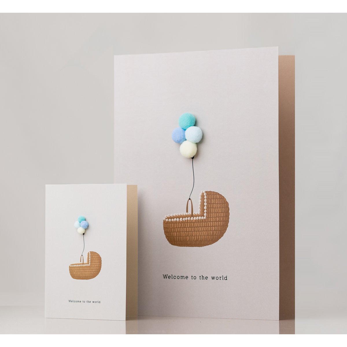 Baby nest - Blue A4